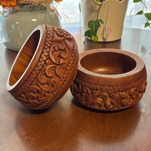 Hand Carved Wooden Bowls